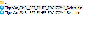 TigerCat 234B FPT F4HFE Delete